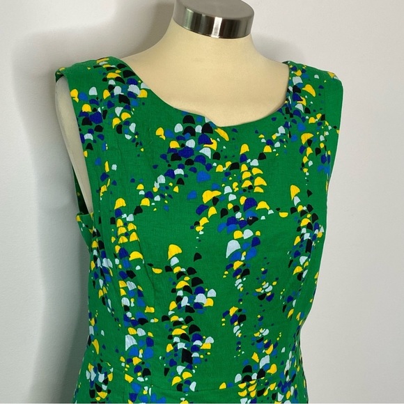Plenty by Tracy Reese Vanessa Green Confetti Field Dress - Picture 8 of 12